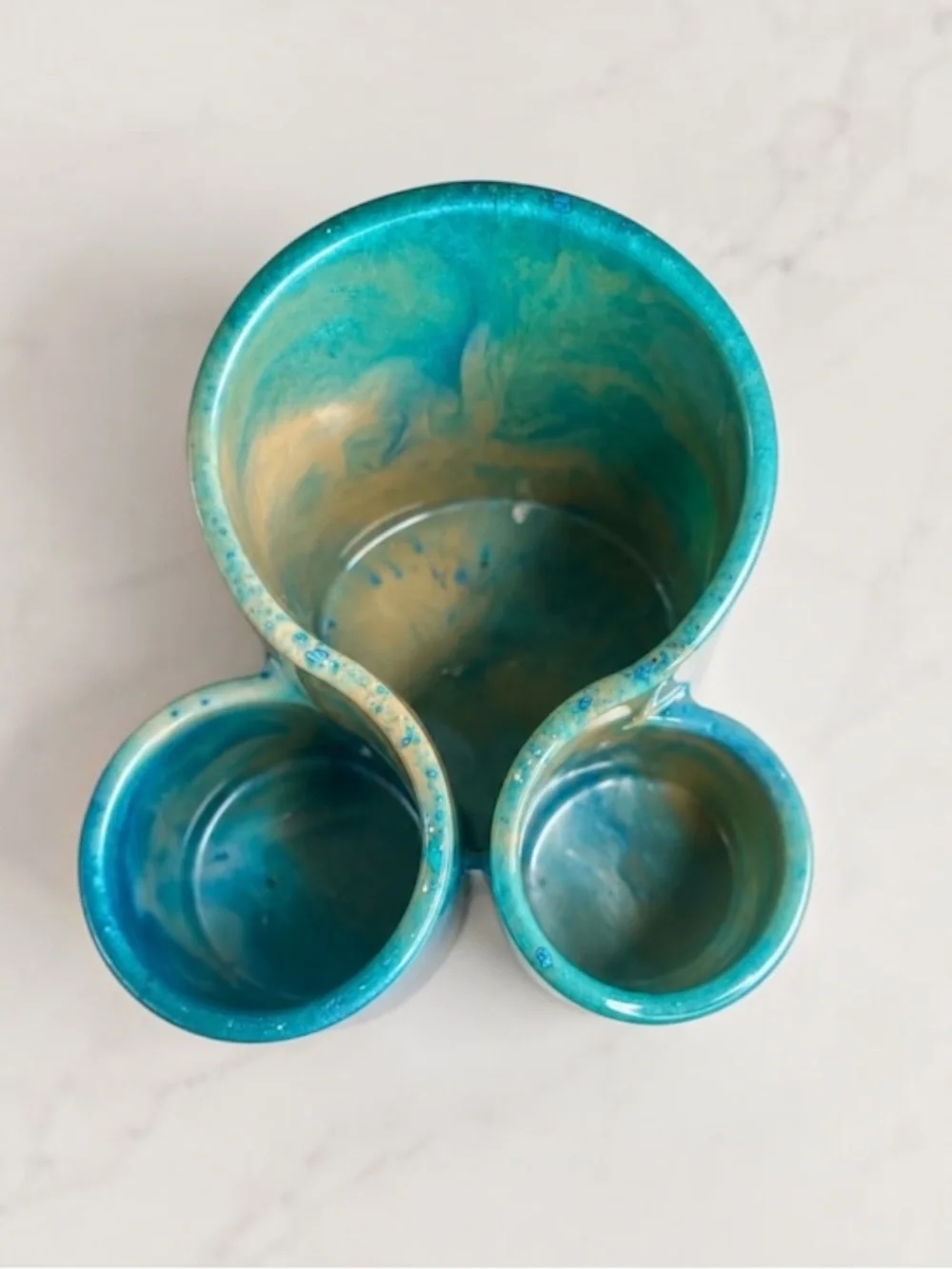 Handmade brand ceramic